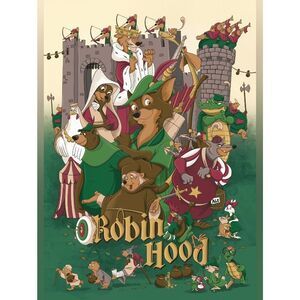 Custom Fridge Magnet Robin Hood Movie Poster Home Kitchen Decor
